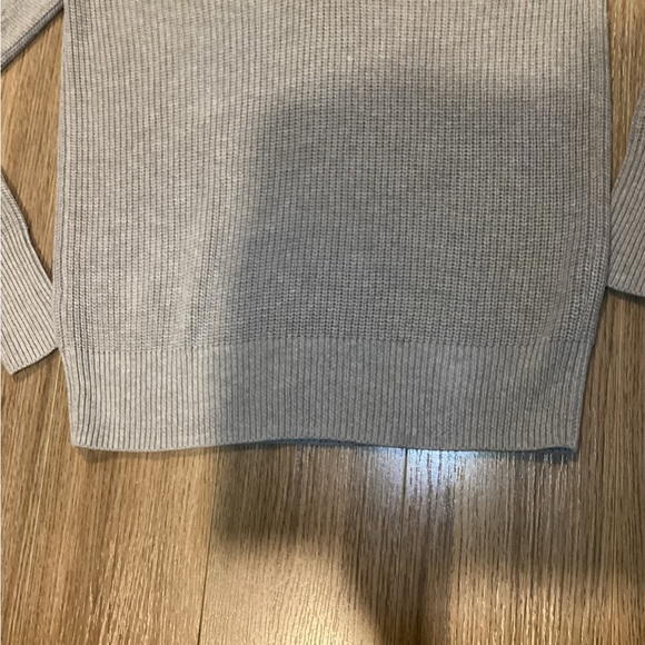 HALOGEN Grey Knit Long Sleeve Pullover Sweater – Women’s Size S – NWT - Picture 12 of 14
